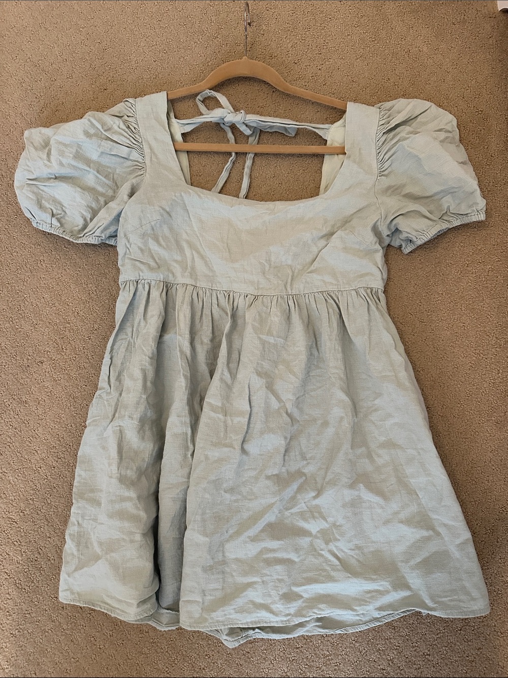 Soft Green mini Altrd State dress
